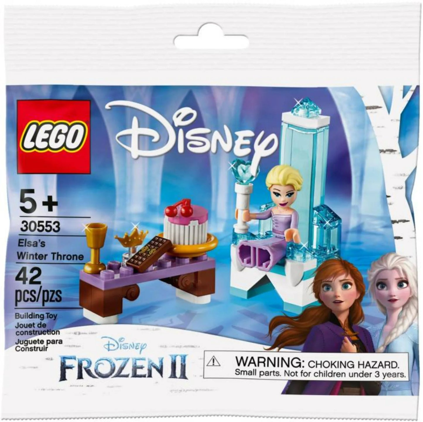 LEGO Disney Frozen II 30553 Elsa's Winter Throne Mini-Build for Ages 5+