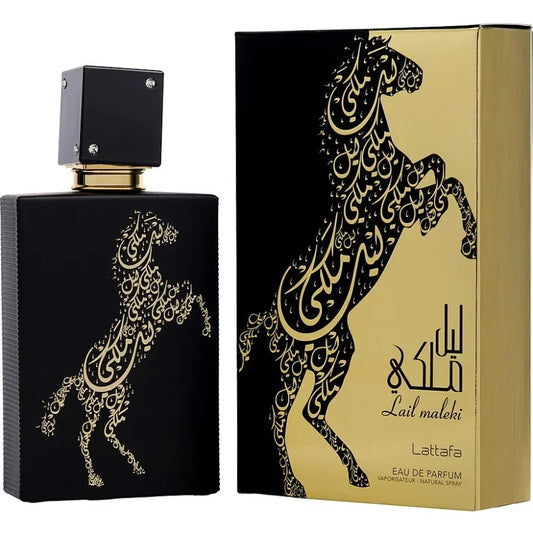 Lattafa Lail Maleki for unisex Eau De Parfum Spray 100ml Oriental notes long-lasting fragrance  guaranteed