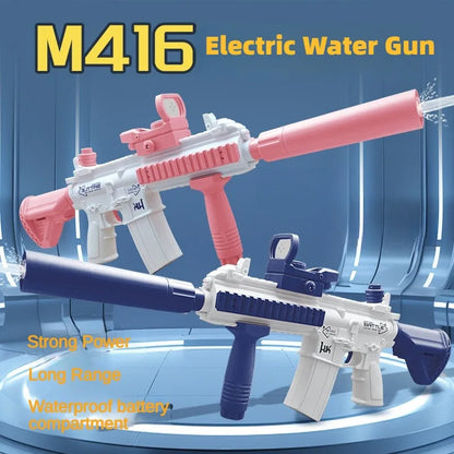 Kids Electric Water Gun Pistol Shooting Toy Summer Beach Outdoor Shoot Fun Toys for Children Boys Girls Adults