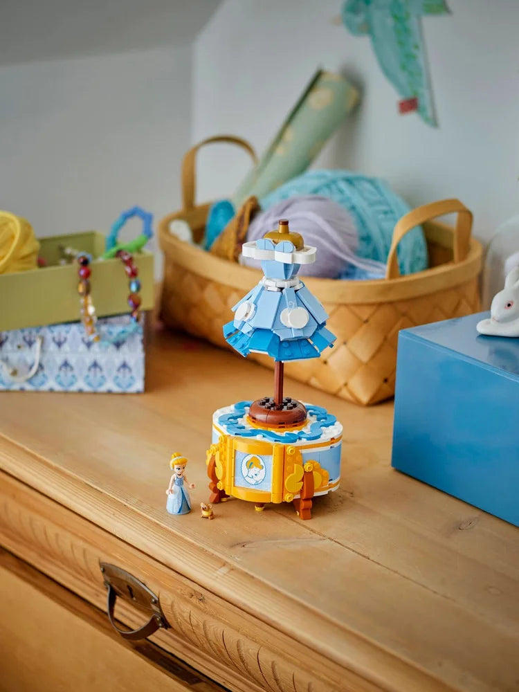 Lego 43266 Cinderella's Elegant Long Dress Disney Series 2025 New Building Toy Building Blocks