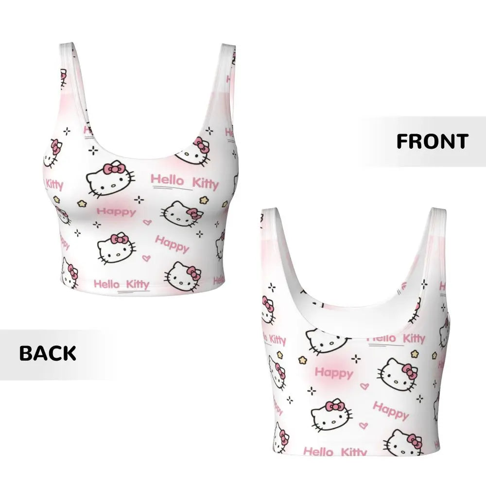 EtherealBe Hello Kitty Sports Bra for Women