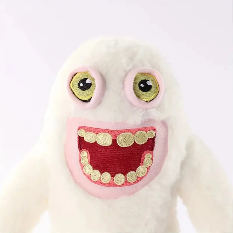 28cm/11.2in Monster Plush Toys Rare Mammott Plushies Funny Horror Game Monster Toys Soft Stuffed Animal Birthday Christmas Gift
