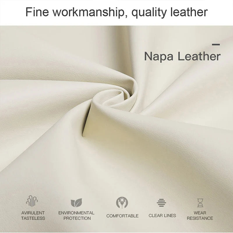 NAPPA Leather Car Seat Rest Cushion Headrest Car Neck Pillows For Mercedes Benz Maybach S-Class Headrest Lumbar Pillow Support S