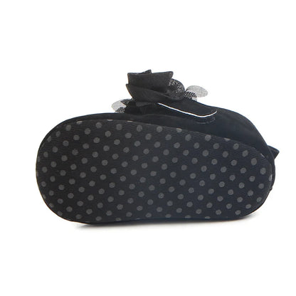 Baby Girl Shoes First Walkers Flower Pattern Fabric Cotton Shoe Unisex Non-slip Breathable Soft Bottom Toddler Crib 0-18M