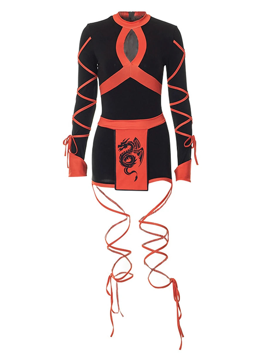 EtherealBe Sexy Halloween Cosplay Outfit for Women