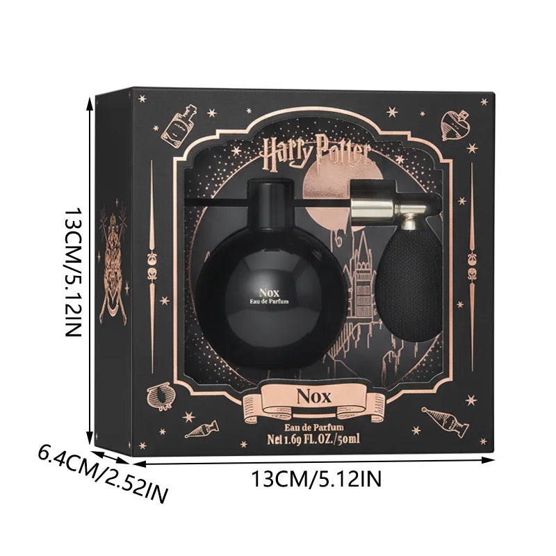 MINISO Harry Potter Women's Perfume 1.69oz/50ml with Spray Design – A Perfect Christmas Gift (Premium Mysterious Castle Gift Box
