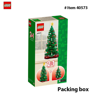 LEGO 40573 Christmas Tree - Building Toys for Kids, Mini Christmas Tree Decorations for Tabletop & Home - Gifts for Boys & Girls