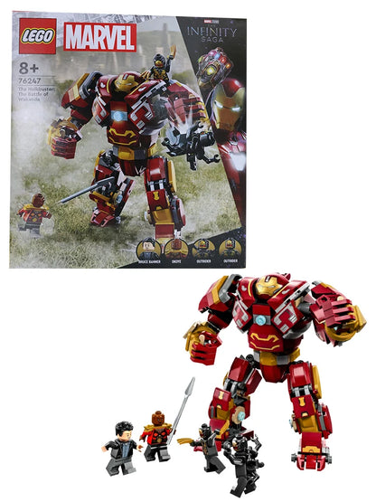 LEGO76247 Marvel The Hulkbuster: The Battle of Wakanda, Action Figure, Buildable Toy with Hulk Bruce Banner Minifigure, Avengers