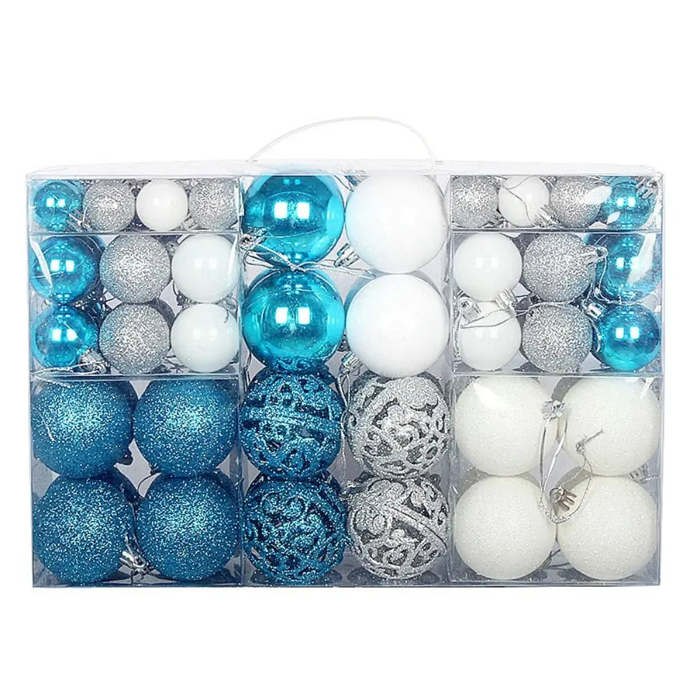 100pcs Christmas Decor Tree Xmas Balls Party Wedding Ornament Party Supplies Xmas Ornament Ball Xmas