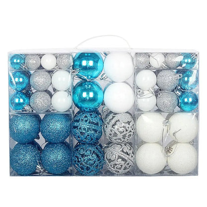 100pcs Christmas Decor Tree Xmas Balls Party Wedding Ornament Party Supplies Xmas Ornament Ball Xmas