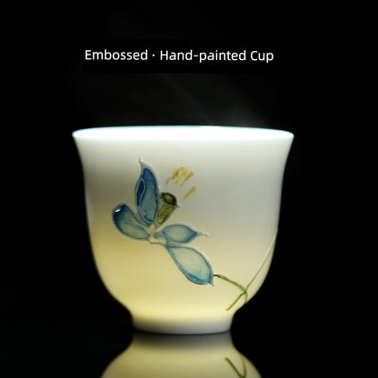 Antique Home Liquor Butterfly Shot Glass Set