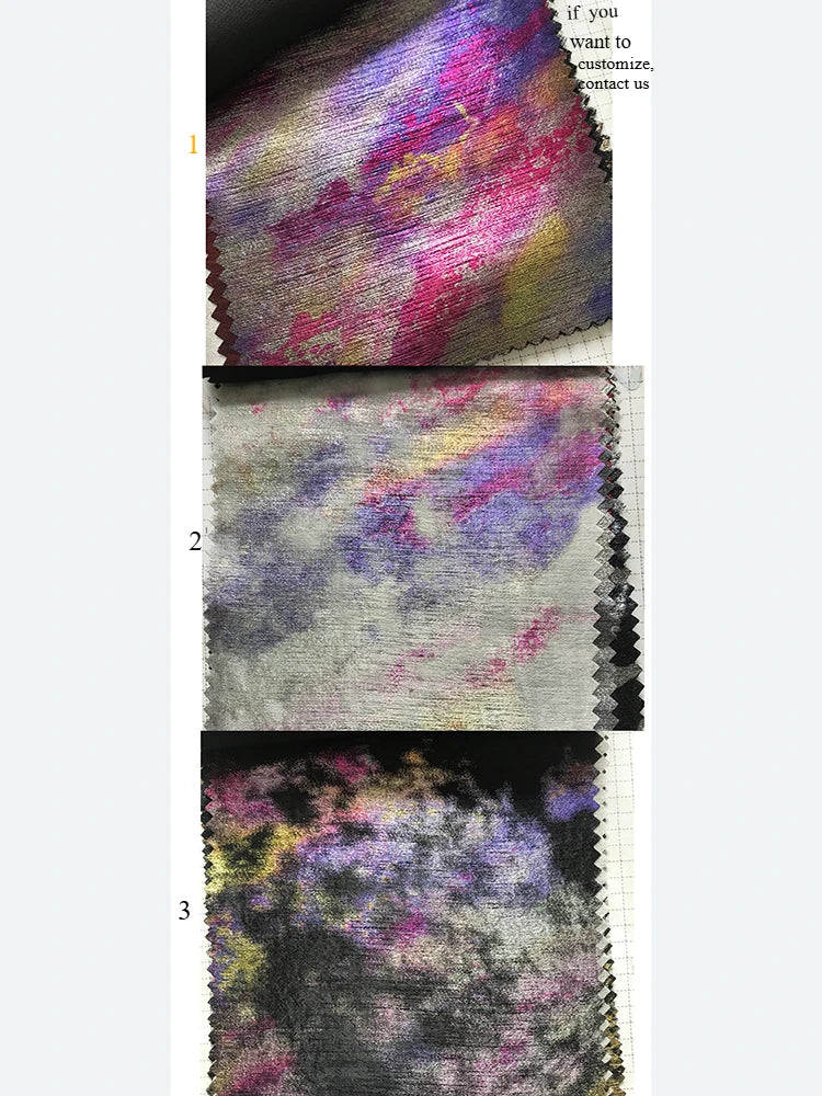 Shiny Colorful Luxury High Waist Metallic Pleated Midi Skirt 2025 Fashion Trends Elastic Waistband Pleated Skirt Old Money Style