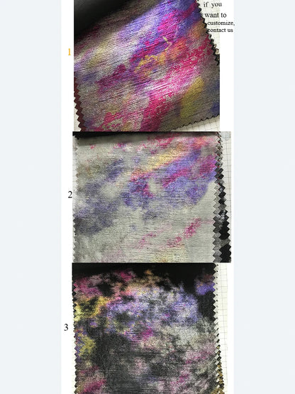 Shiny Colorful Luxury High Waist Metallic Pleated Midi Skirt 2025 Fashion Trends Elastic Waistband Pleated Skirt Old Money Style