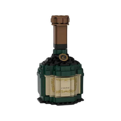 Creative Whiskey Bottle Building Blocks, 3D Puzzle DIY Model Kits for Adults, Home Bar Decoration, 11 Styles Available