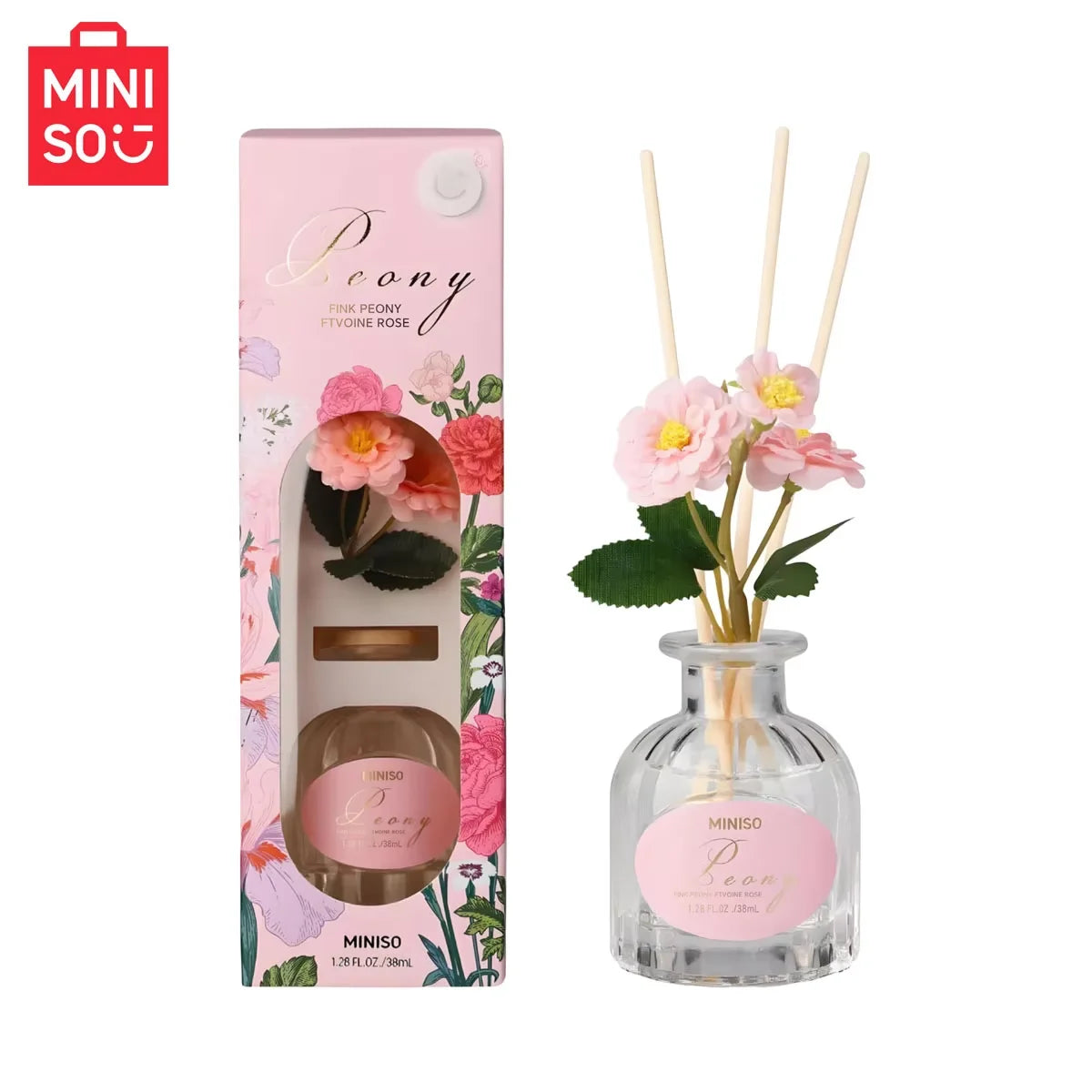 Miniso Flower Charm Dry Floral Fragrance Series Long lasting Fresh Fragrance Suitable for Bathroom Aromatherapy Festival Gift