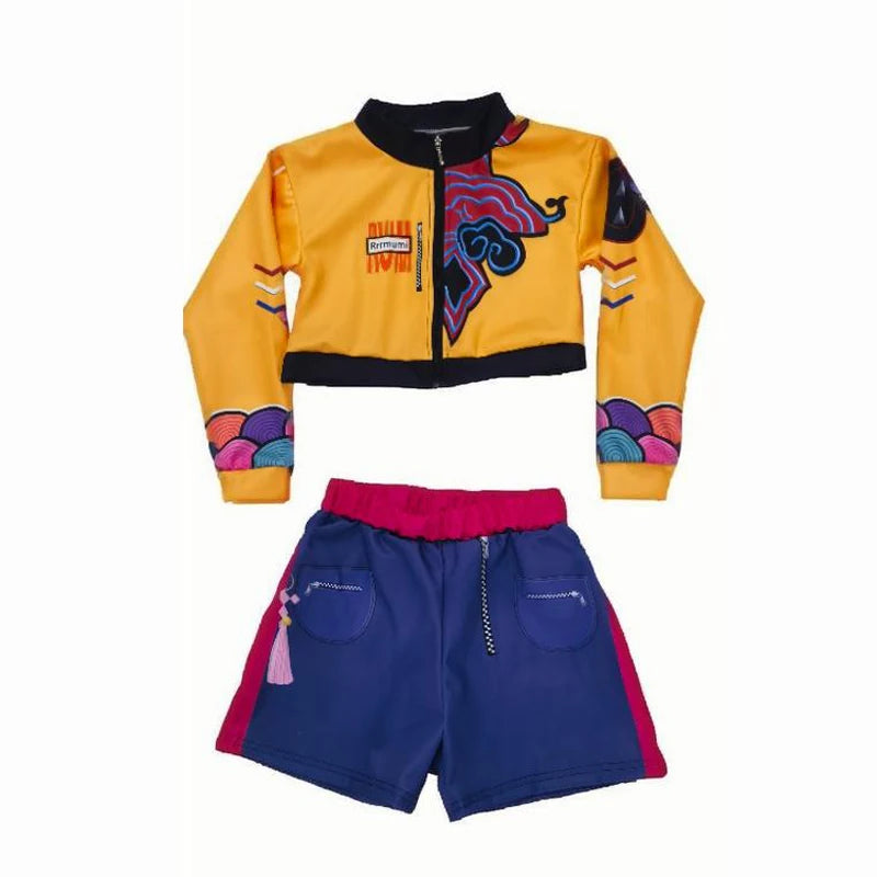 EtherealBe Kids Demon Hunter Cosplay Outfit for Girls