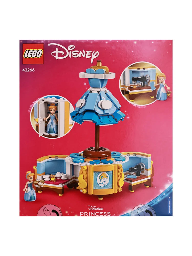 Lego 43266 Cinderella's Elegant Long Dress Disney Series 2025 New Building Toy Building Blocks