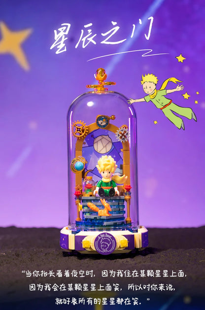 Le Petit Prince Building Blocks Rose Eternal Dream Scene Assembly Toys Model Ornaments Building Blocks Children Gifts