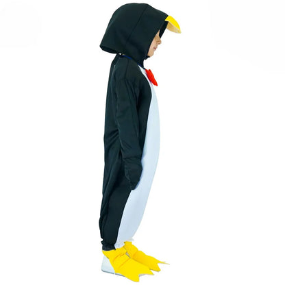 Children's Penguin Set Costume Halloween Makeup Ball Cosplay Stage Role Playing Performance Costume  Halloween Costume