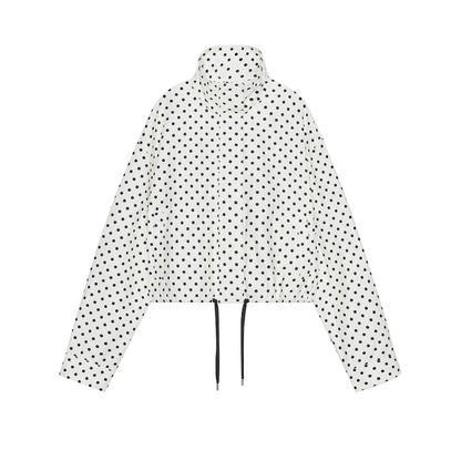 EtherealBe casual chic polka dot matching set - Tailored Crop