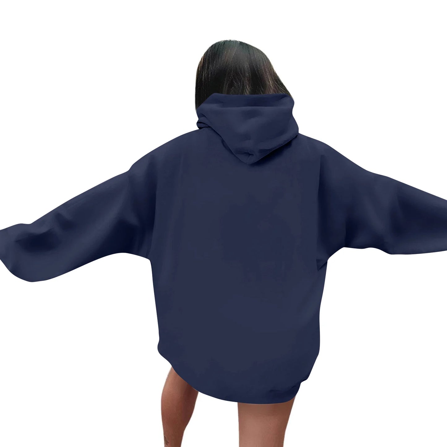 Women Halloween Printed Hoodie Casual Long Sleeve Sweatshirt Fashion Oversize Pullover Cozy Winter Streetwear Chic Loungewear
