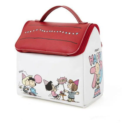 Snoopy Cosmetic Bag Anime Girl Wash Bag High Capacity House Shape Storage Bag Student Portable Cosmetic Bag Simple Wholesale