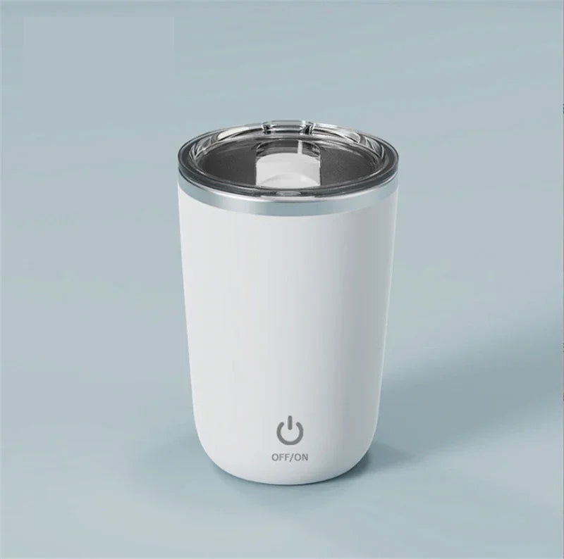 Self-Stirring Mug 304 Stainless Steel Rechargeable Magnetic Mug Milk Mixing Cup Smart Mixer Water Bottle