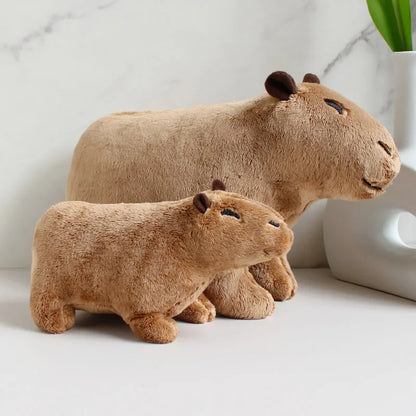 18/30cm Capybara Rodent Plush Toy Cartoon Animal Hydrochoerus Hydrochaeris Plush Doll Soft Toy Christmas Gift Toys For Children