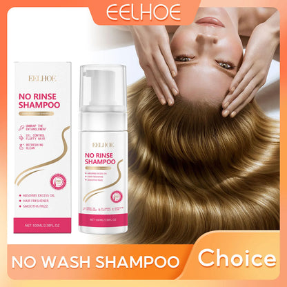 EELHOE No Wash Shampoo Fluffy Volumizing Dry Shampoo Free Air and Fluffy Spray Refreshing Oil Control Hair Care Styling Spray