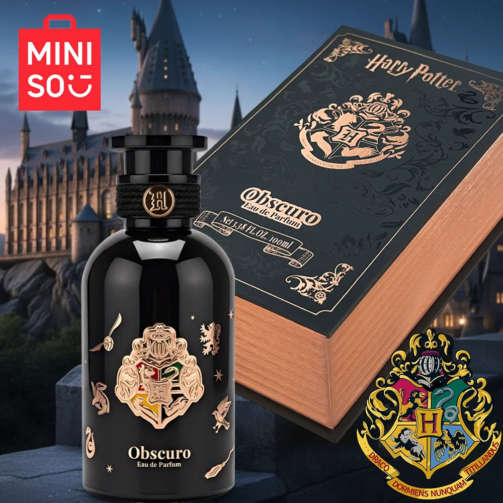MINISO Harry Potter Perfume 3.38 oz/100 ml Long-lasting Fragrance, Perfect Christmas Gift for Girlfriend and Family