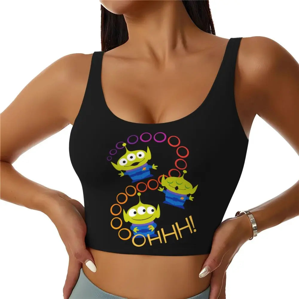 EtherealBe Toy Story Jessie Sports Bra for Women