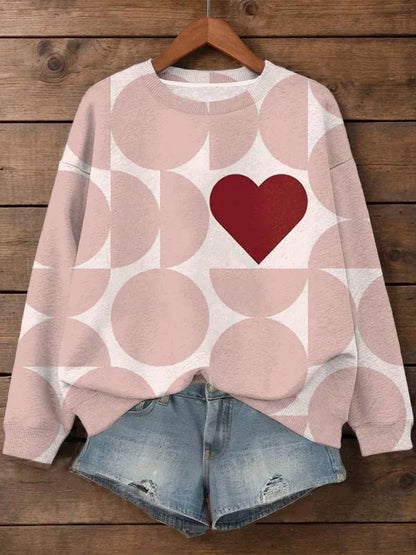Fashion Women's Art Printed Sweatshirt 3D Print O-Neck Long Sleeve Tops Summer Casual Women's Clothing Apparel Y2K Streetwear