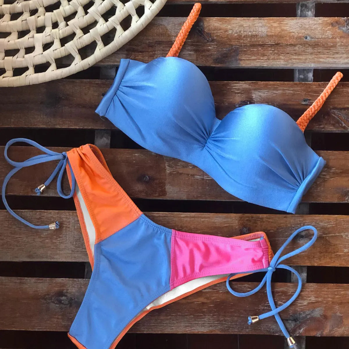 Sexy High Waist Bikini Swimsuit Brazilan Bikini Set Swimwear for Women High Leg Push Up Two Piece Bathing Suits Summer Female