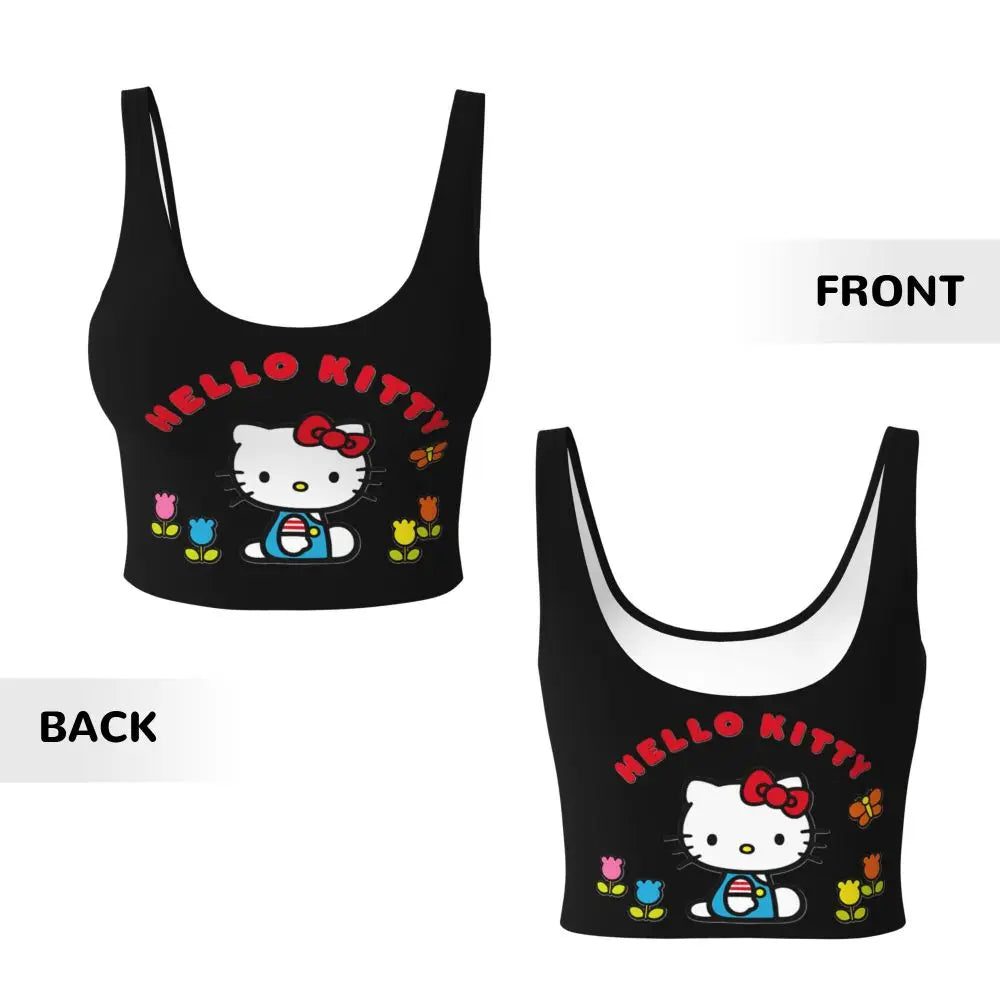 EtherealBe Hello Kitty Sports Bra for Women