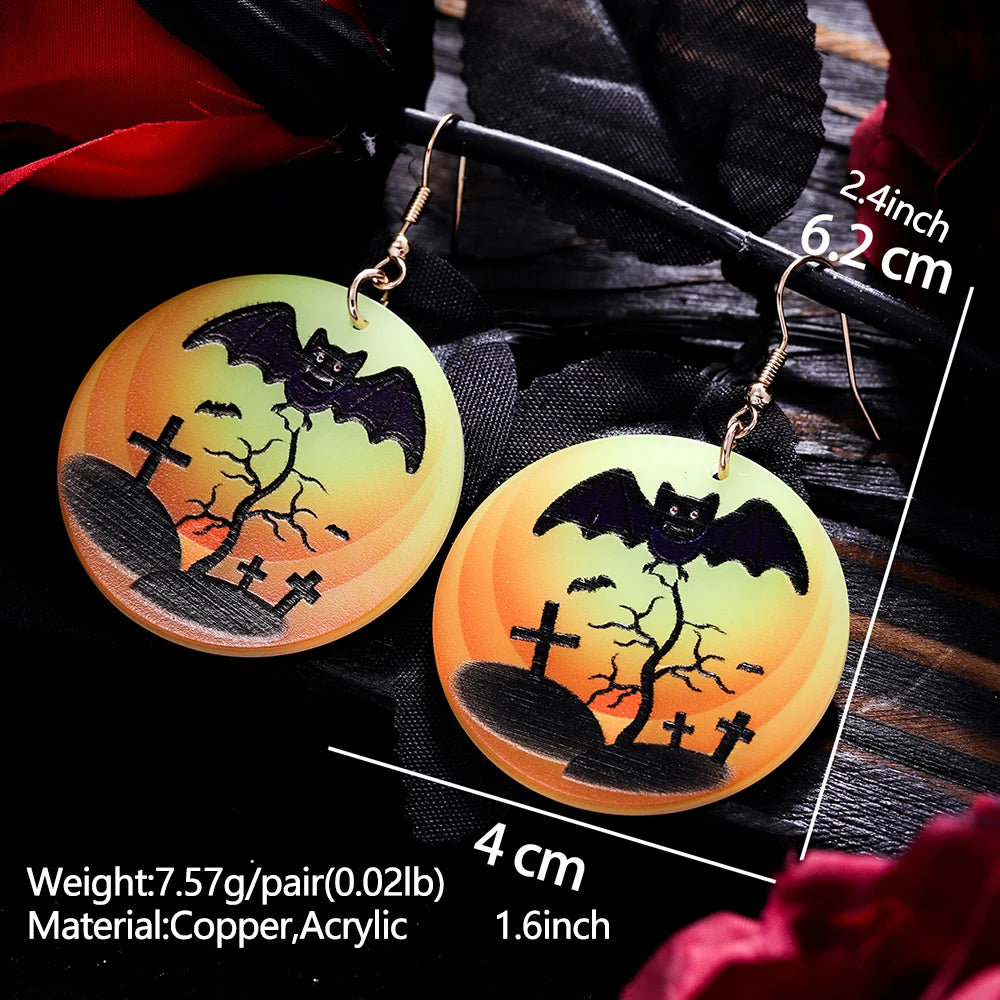 EtherealBe Halloween Earrings for Women - Spooky Styles