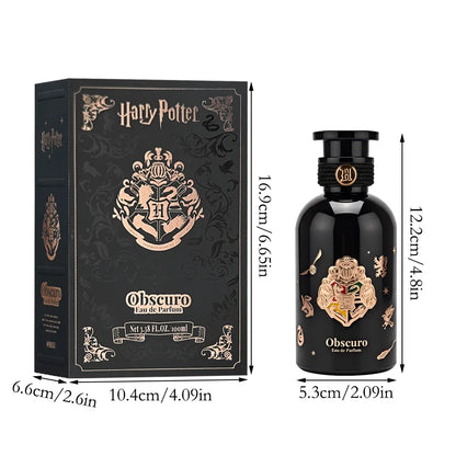 MINISO Harry Potter Perfume 3.38 oz/100 ml Long-lasting Fragrance, Perfect Christmas Gift for Girlfriend and Family