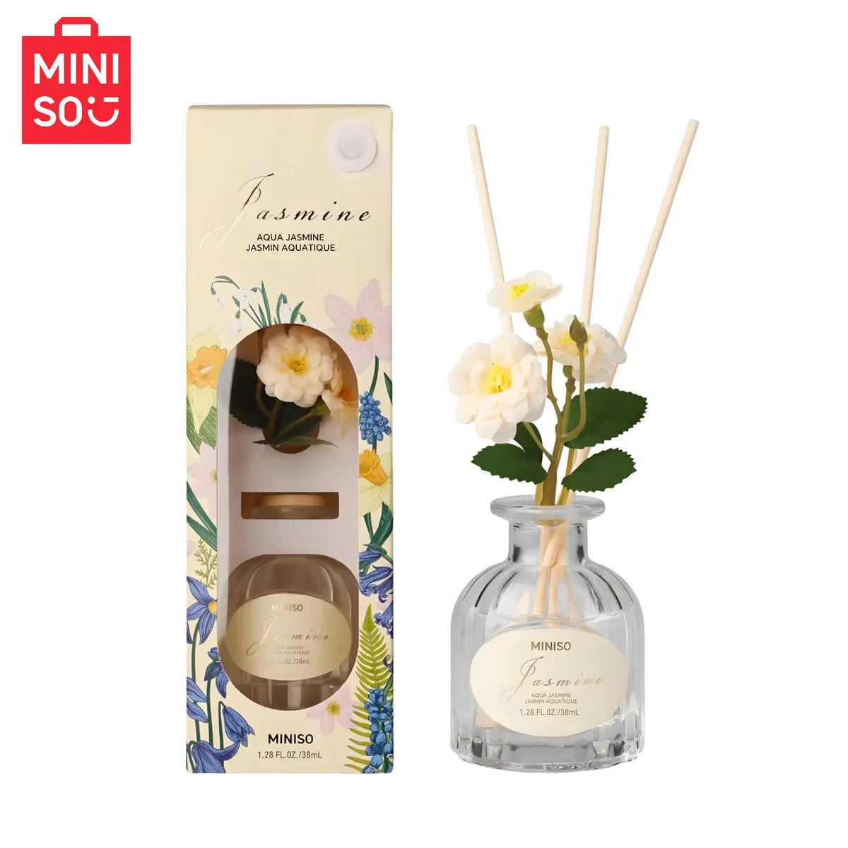 Miniso Flower Charm Dry Floral Fragrance Series Long lasting Fresh Fragrance Suitable for Bathroom Aromatherapy Festival Gift