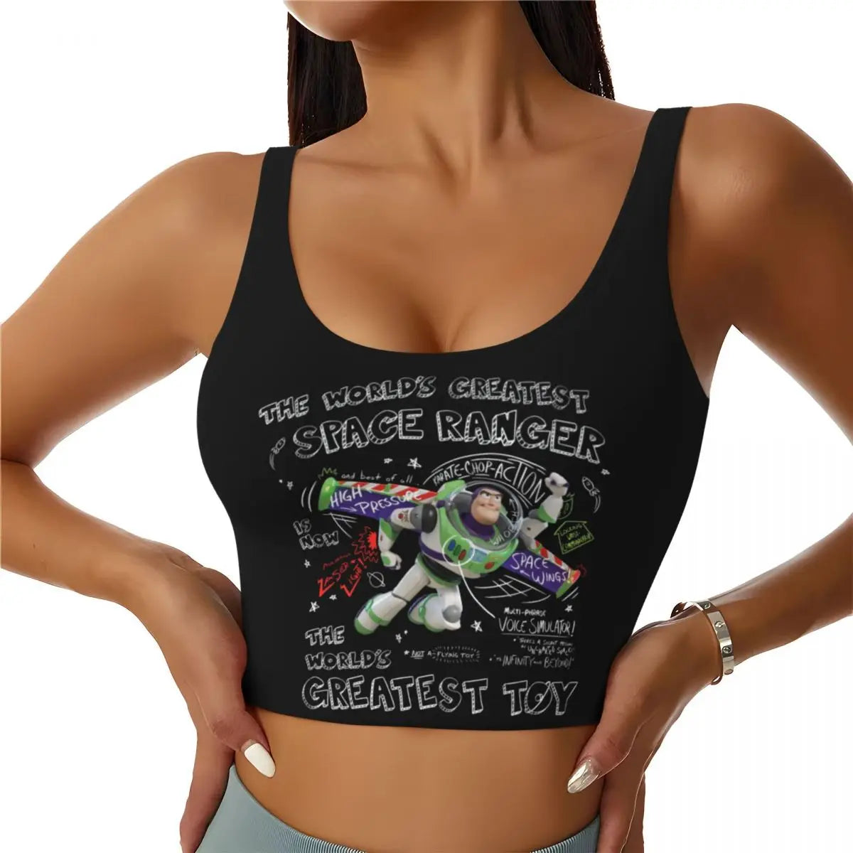 EtherealBe Toy Story Jessie Sports Bra for Women