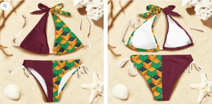 EtherealBe Tomioka Giyuu Cosplay Bikini Set