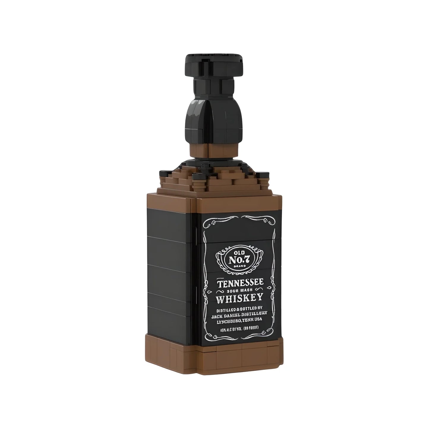 Creative Whiskey Bottle Building Blocks, 3D Puzzle DIY Model Kits for Adults, Home Bar Decoration, 11 Styles Available