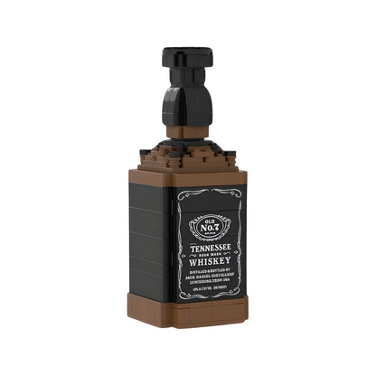 Creative Whiskey Bottle Building Blocks, 3D Puzzle DIY Model Kits for Adults, Home Bar Decoration, 11 Styles Available