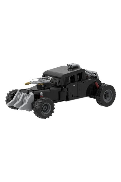 MOC Mad Max Fury Road  Irritable Black Model Building Blocks Military Combat Truck Chariot Tatra T815 Car Bricks Toy Adult Gift