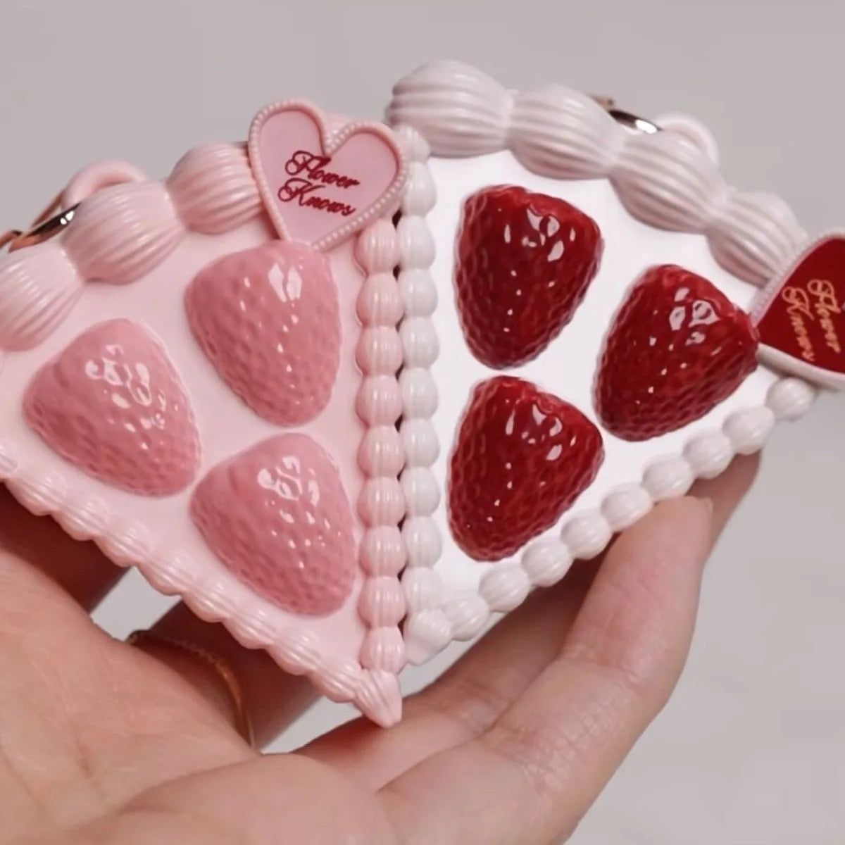 Flowerknows Eau de Parfum The Strawberry Cupid Perfume 1.7 oz / 50ml Lasting Women's Floral Gourmand Perfume for Women for Gifts