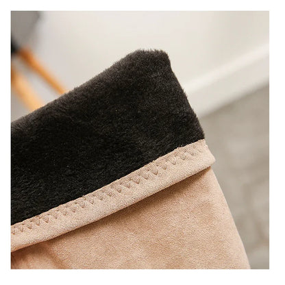 Thigh High Boots Women 2023 Winter Fashion Boot New Over Knee Boots Women Shoes Sexy High Heels Botas Red Warm Fur Black Boots