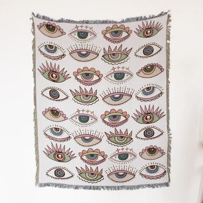 Nordic Sofa Blanket Cover Home Decor Sofa Towel Tarot Leisure Blanket Bedspread Outdoor Camping Picnic Mat Bohemian Tapestry Rug
