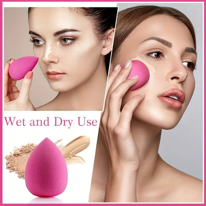 8/22/34Pcs Makeup Brush Set Portable Soft Eyeshadow Brushes Powder Foundation Brush Multipurpose Blending Cosmetic Beauty Tool