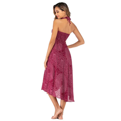 Sexy Summer Long Boho Bottom Women Skirt Vintage Casual Ropa Mujer Faldas Loose Fashion y2k Maxi Skirts Woman Clothing Saia Jupe