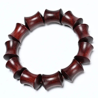 African Lobular Red Sandalwood Beads Zambia Red Sandalwood Hand String 8mm 108 Rosary Beads Men's and Women's Bracelet Wholesale
