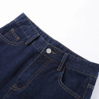 Denim Skirt Women Set Casual Long Sleeve Lapel Pocket Button Jacket Pleated Min Skirts 2025 Spring Summer Lady Suit