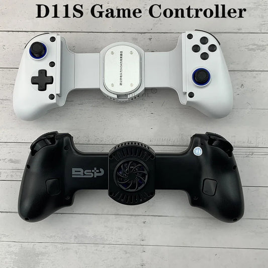 BSP-D11S Stretching Wireless Game Controller For SWITCH/Android/Apple IOS Tablet Gamepad Streaming Handle with Cooling fan